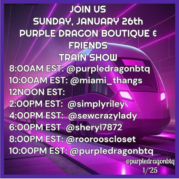 Collabs & Trains - RooRoosCloset is live! Like this to see when I go live! - Picture 7 of 8